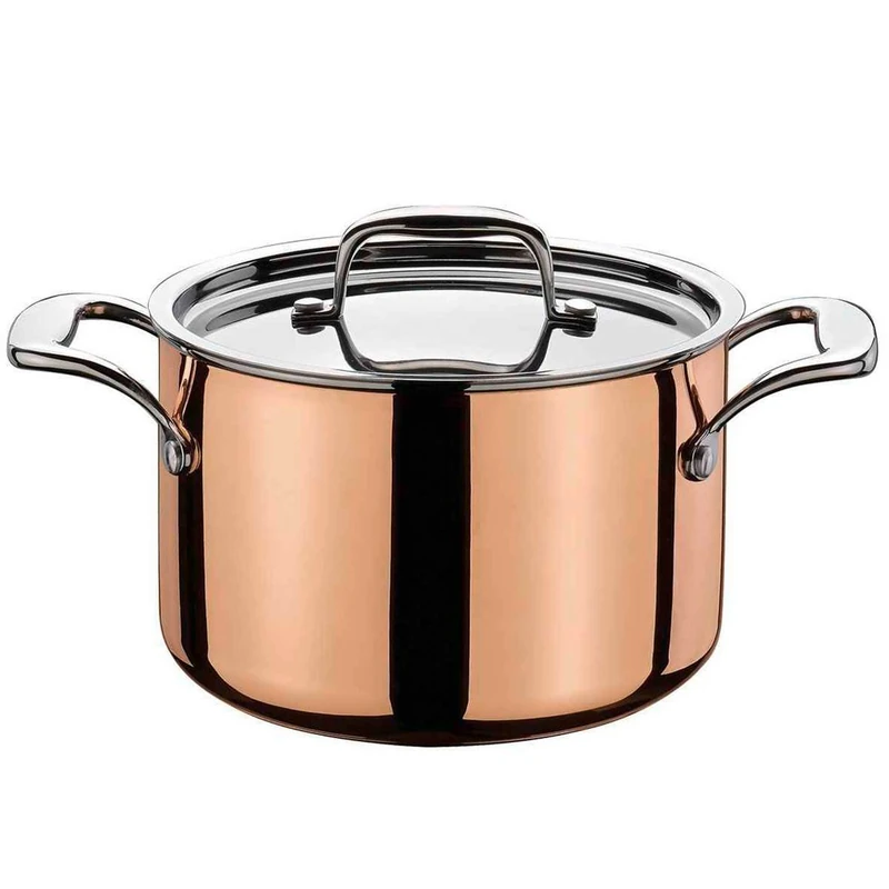 Unbekannt Spring Culinox Stainless Steel Saucepan, Copper, 24 cm