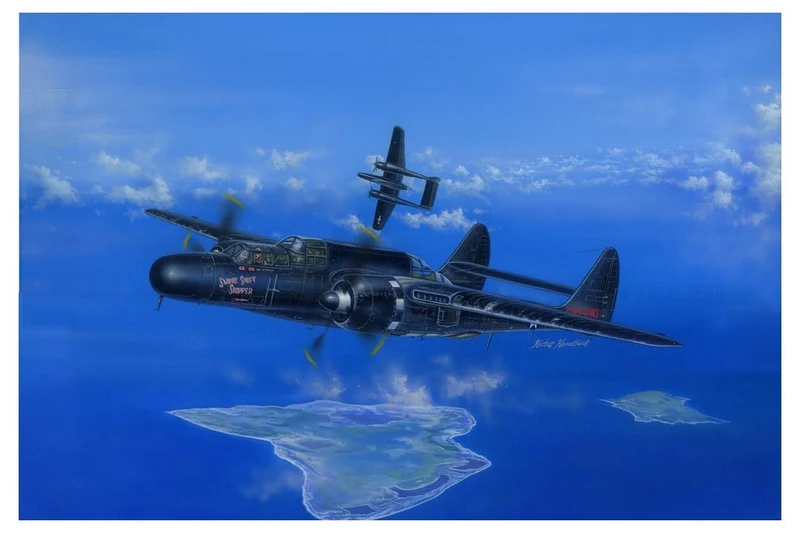 Hobbyboss 1:48 US P-61B Black Widow Aircraft Model Kit