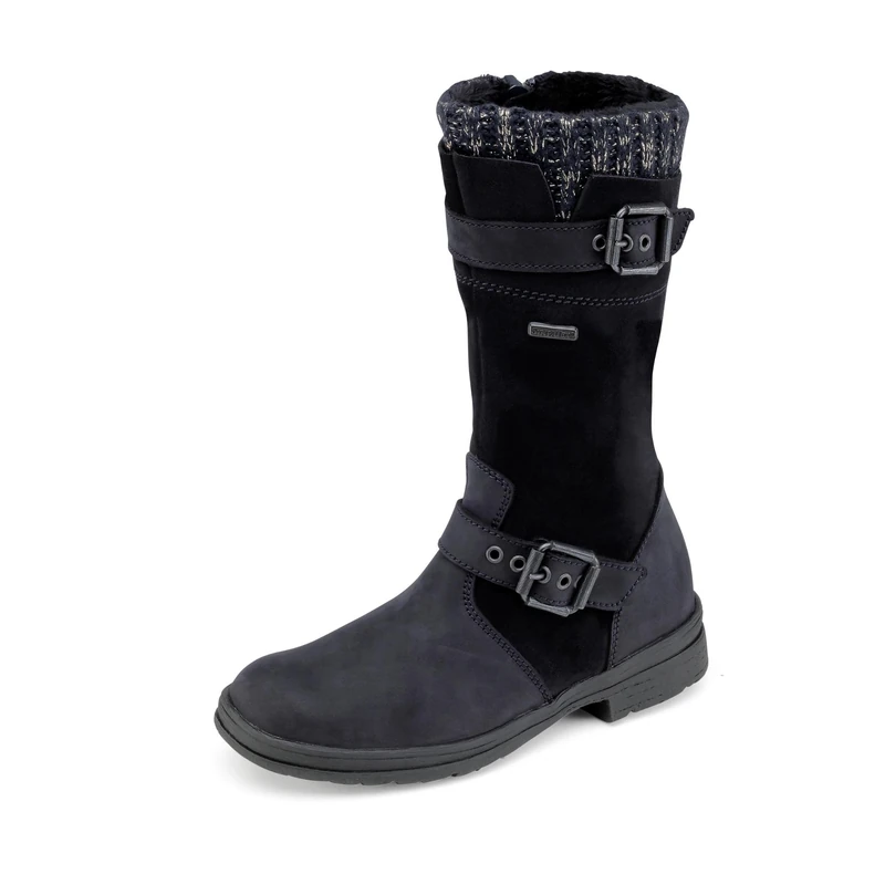 Däumling Marco RV - Alia RV, Girls' Warm lined classic boots long length, Blue (denver Ozean 47), 2.5 UK (29 EU) - Image 1