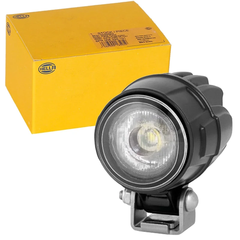 HELLA 1G0 995 050-021 LED-Worklight - Modul 50 - 24/12/36/48V - 800lm - Bolted/mounting - Vertical - Long-range illumination - Plug: DEUTSCH plug