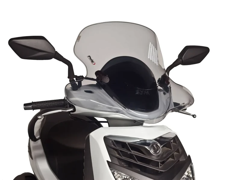 Windscreen Puig 6370H City Touring SYM HD200I 12-13 clear/smoke