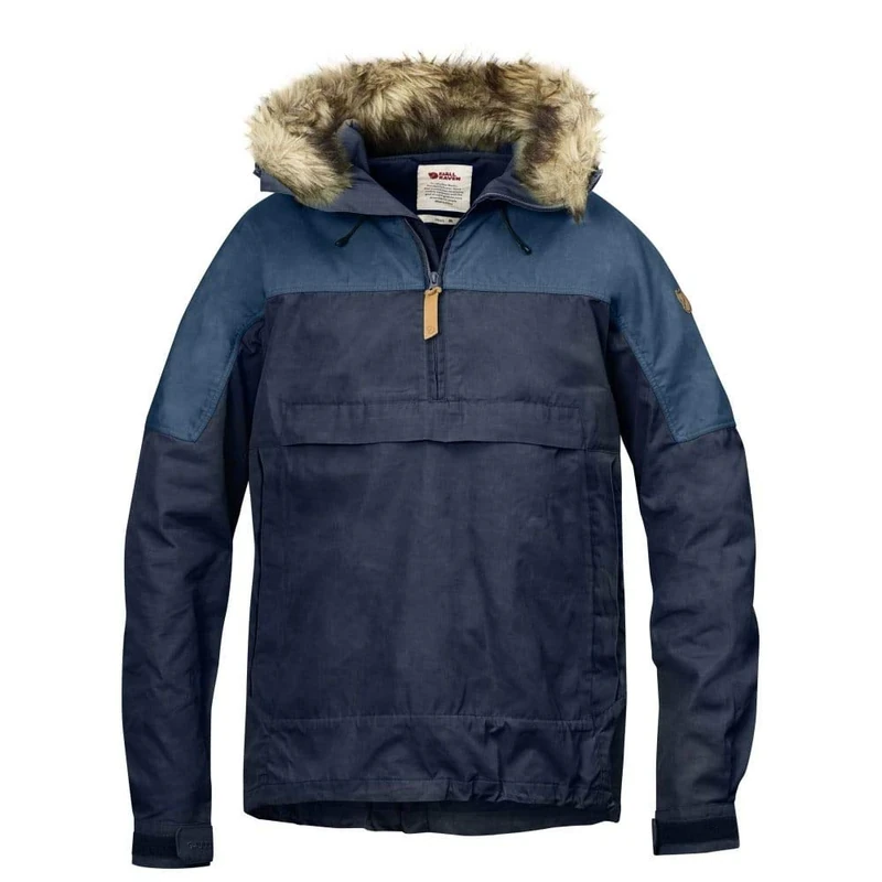 Fjallraven Men's Singi Anorak M Sport Jacket, Blue, L UK