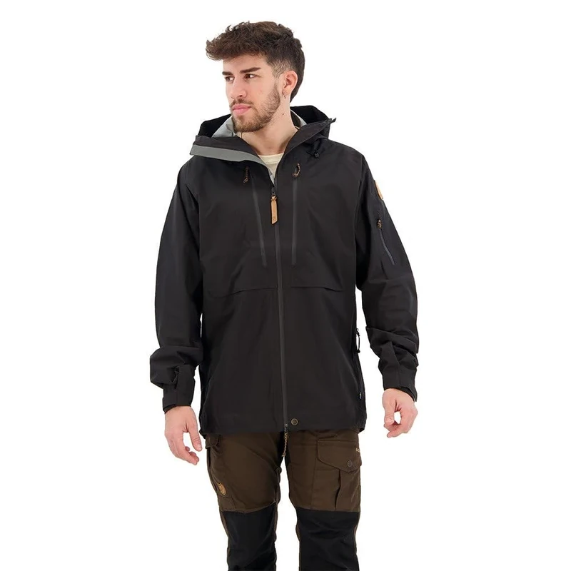 Fjällräven Keb Eco-Shell Jacket - Black, XX-Large