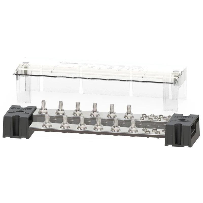 Blue Sea Systems 1993 PowerBar 1000 Stud with Cover, 12 x 5/16"