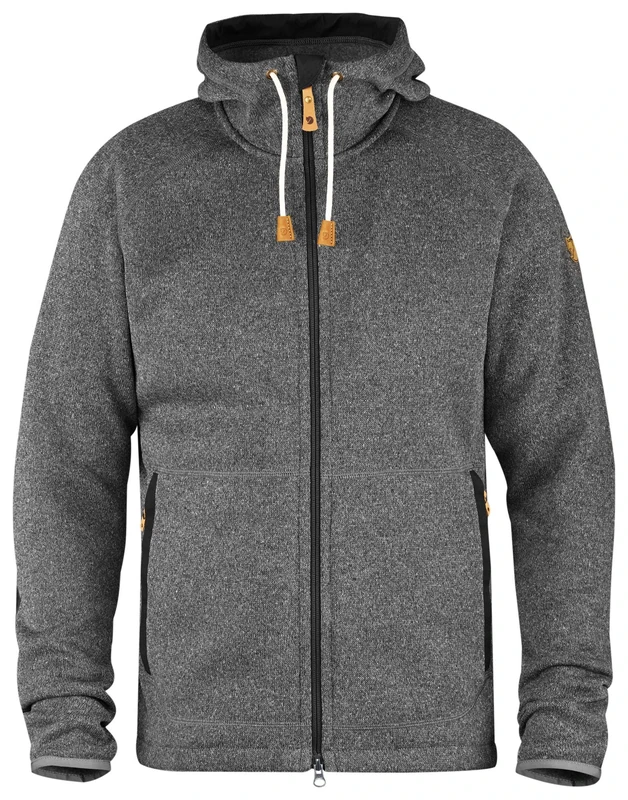 Fjallraven Men's Ã–vik Fleece Hoodie M Sweatshirt, Grey, S UK