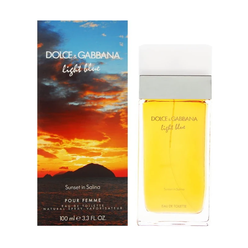Dolce & Gabbana Light Blue Sunset In Salina Eau de Toilette Spray For Her, 100ml