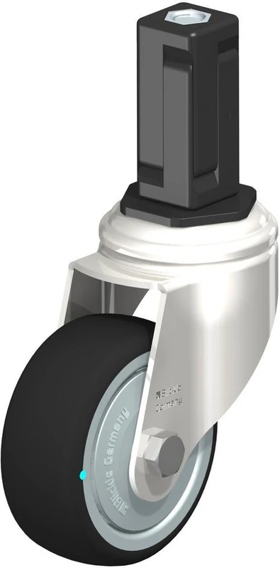 Blickle LKRXA-PATH 80KD-11-FK-EXV14 Swivel Caster, 3.15" Wheel Diameter, 264 lb. Load Capacity - Image 1