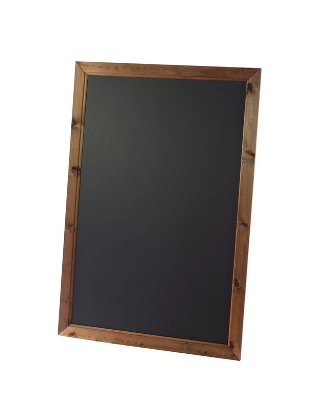 Framed Blackboard 1236x736mm - Oak