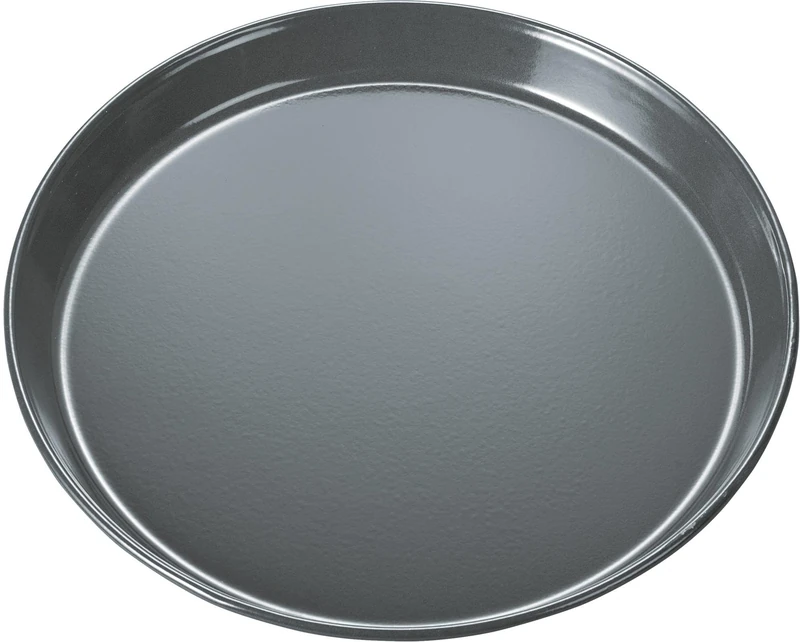 Bosch Hausgeräte HEZ617000 Accessories for Ovens, Pizza Mould, Anthracite Enamelled, Made in Germany, Black - Image 1