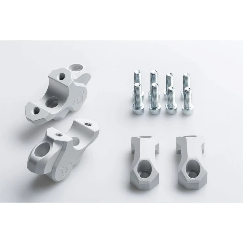 SW-MOTECH Bar Back H=32 mm. Back 25 mm. Silver. BMW Models