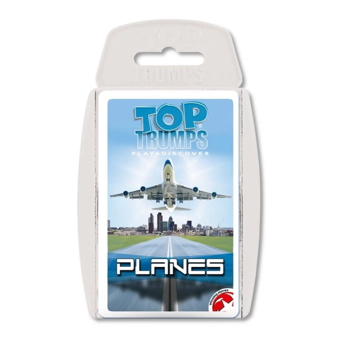 Top Trumps Passenger Planes Card Game, learn about the Space Shuttle Columbia and Boeing 777 in this educational pack, gift for ages 6 plus