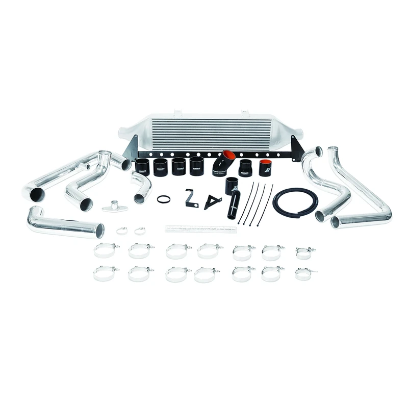 Mishimoto MMINT-WRX-08SL Front-Mount Intercooler Kit Compatible With Subaru WRX 2008-2014 Silver