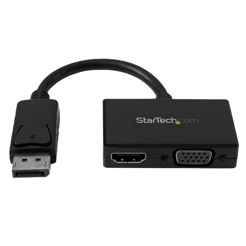 StarTech DP2HDVGA TRAVEL A/V ADAPTER: 2-IN-1 DP TO HDMI OR VGA CONVERTER - (> Other Accessories)