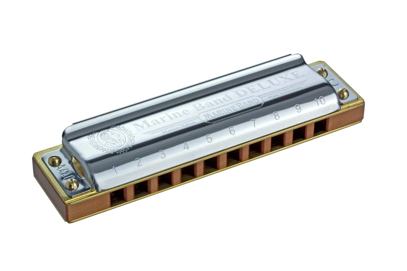 Hohner Marine Band Deluxe Harmonica Eb Major - M200504X