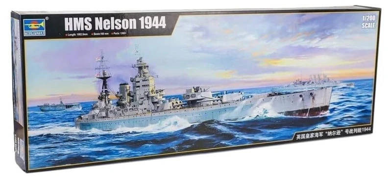Trumpeter 1:200 - HMS Nelson (1944)
