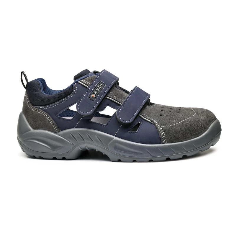 Base Protection B0173 Harlem Low Safety Shoe Cool Grey, 43