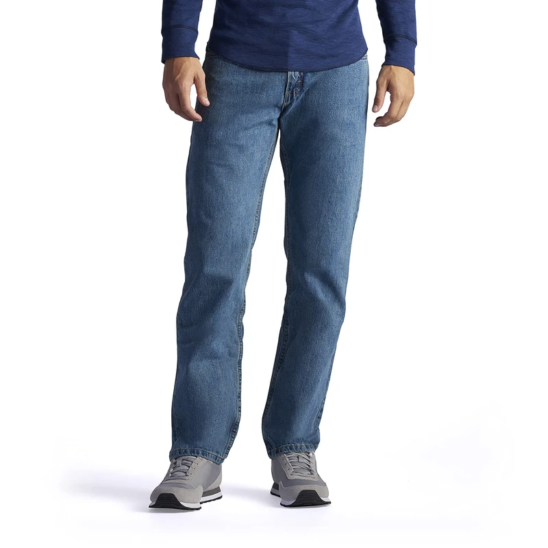 Lee Men's Regular Fit Straight Leg Jean, Wylie, 30W x 32L