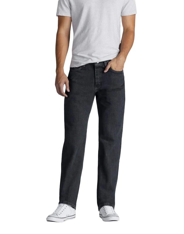 Lee Men's Relaxed Fit Straight Jeans, Tomas, 36W/32L