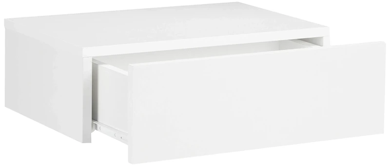 VCM 2er Wall Shelf Drawer Storage Unit Bedside Table Floating Cabinet Hall Furniture Wood Blado-2x1 Sonoma Oak