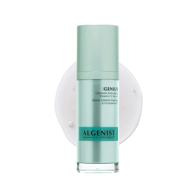 Algenist Genius Ultimate Anti-Aging Vitamin C Serum for Women, 1 Ounce