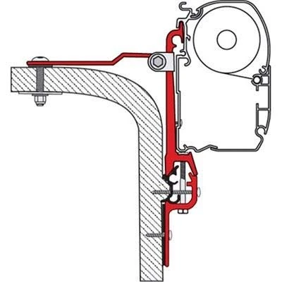 Fiamma Flame 98655283 Bracket Kit