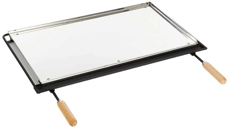Imex El Zorro 71619 Stainless Steel BBQ Griddle, 68 x 41 cm, Grey