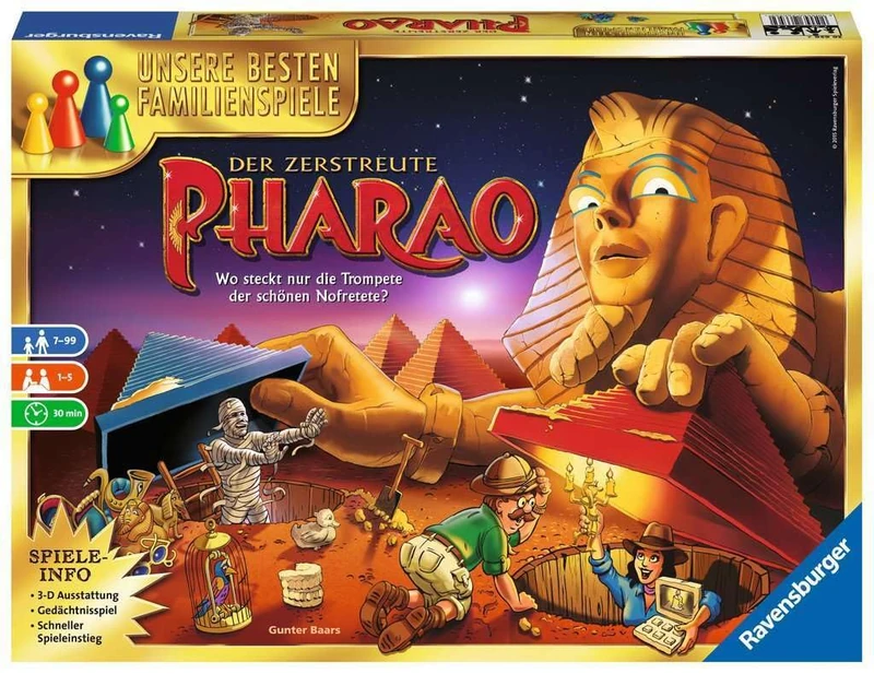 Ravensburger 26656 2 "Pharao" Game