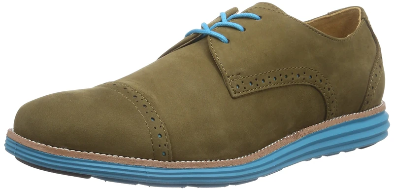 Chung Shi Women's Sensomo II Sneaker - Olive/Turquoise 37.5 EU