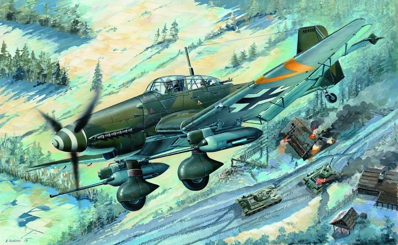 Trumpeter 1: 32 - Junkers Ju 87g-2 Stuka