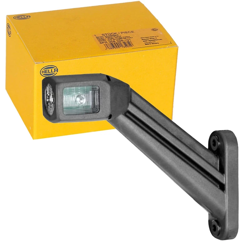 HELLA 2XS 011 744-081 Marker Light - LED - 12/24V - Cable: 500mm - Plug: Quick Link - right/Lateral Mounting