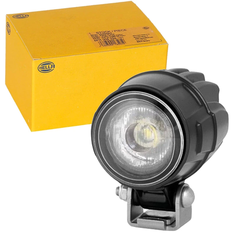 HELLA 1G0 995 050-001 LED-Worklight - Modul 50 - 24/12/36/48V - 700lm - mounting/Bolted - Vertical - Short distance lighting - Cable: 2500mm - Plug: DEUTSCH plug