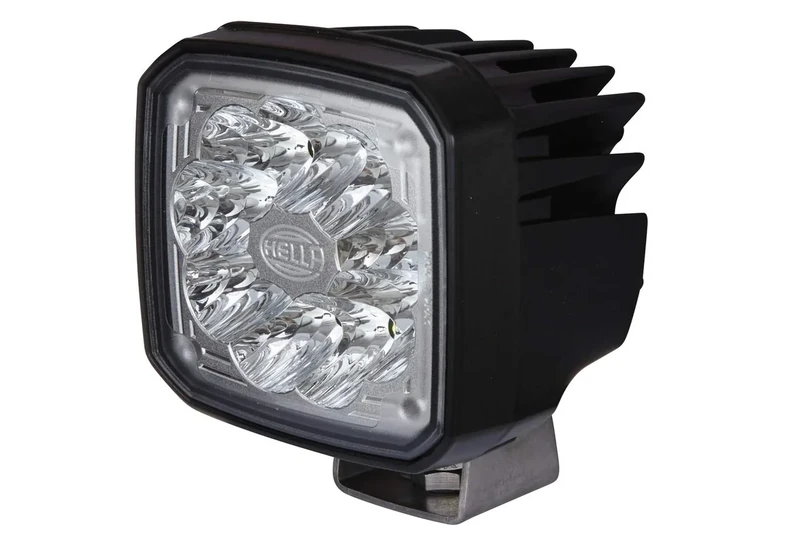HELLA 1GA 995 506-031 LED-Worklight - Ultra Beam - 12/24V - 2200lm - mounting/Bolted - Swivelling Mounting Bracket/Vertical - Long-range illumination - Plug: DEUTSCH plug