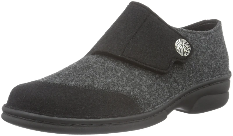 Berkemann Jarla, Women's Hi-Top Slippers, Black (schwarz Patch 025), 4.5 UK