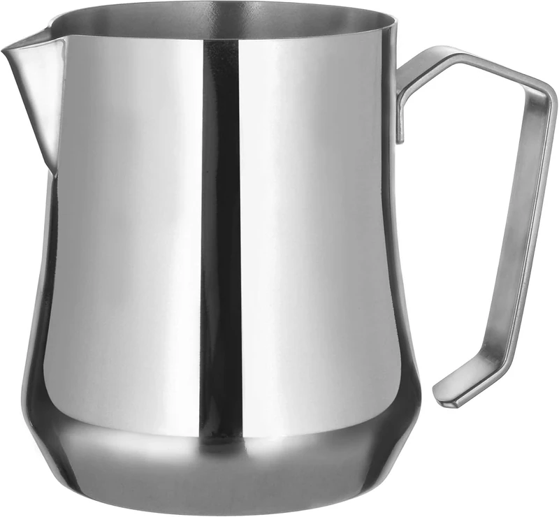 Motta Stainless Steel Tulip Milk Pitcher/Jug, 17 fl. oz., Silver