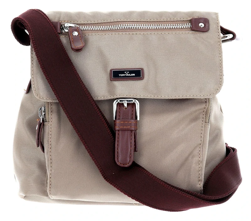 TOM TAILOR Women's Rina 003556 Shoulder Bag (Pack of 1), beige, S, 003556