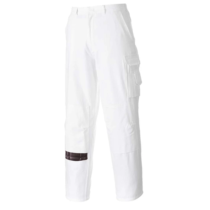 Portwest Painters Trouser, Size: 4XL, Colour: White, S817WHR4XL - Image 1