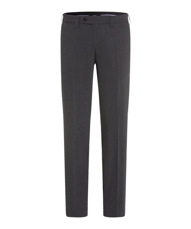 Brax Men's Jan 317 50-8350/05 Straight Leg Trousers, Grey (Mid Grey 5), W36/L30 (Manufacturer size: 25U)