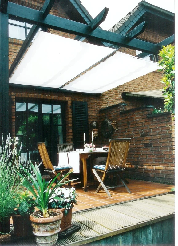 Floracord 04–77–03–10P Kit Universal Sunshade and 140 x 270 CM with 20 Laufhaken Ready for Mounting, White