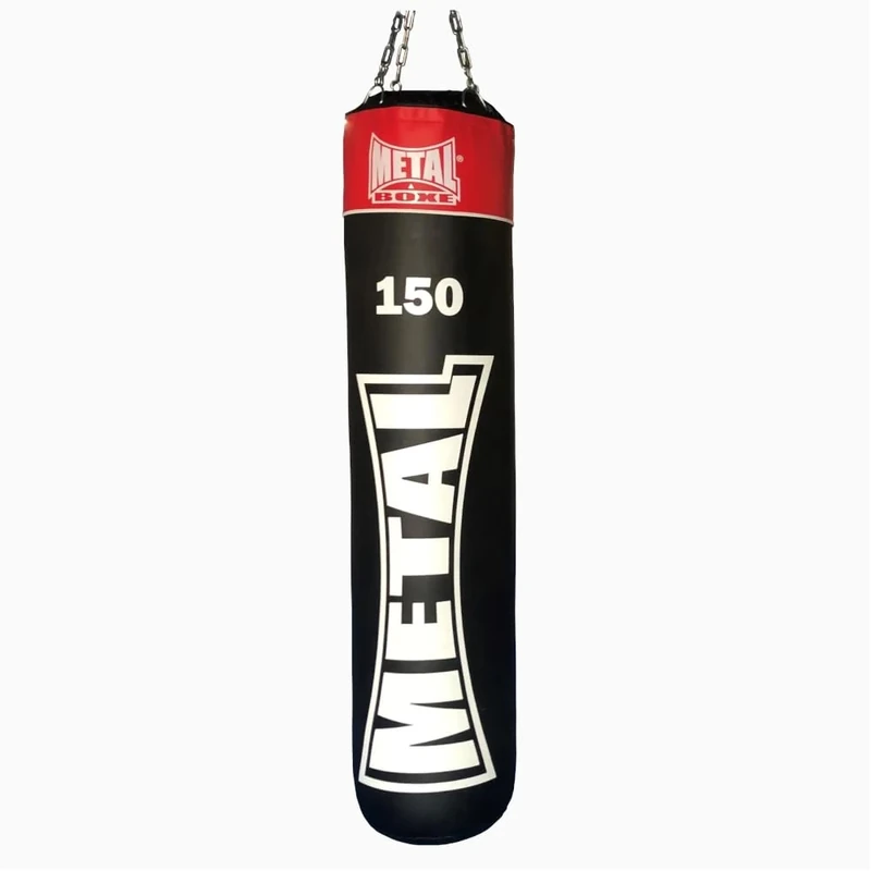 METAL BOXE MB311N180V Punch Bag 180 cm Empty Unisex Adult, Black, 180 cm