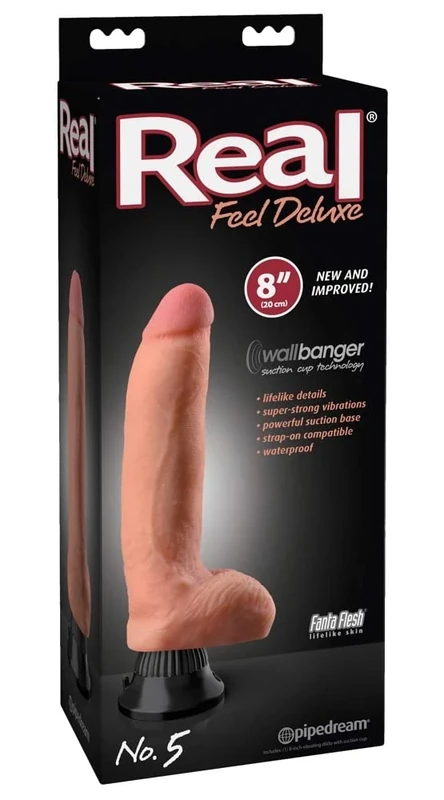 Pipedream Real Feel® Deluxe No. 5 Light 8 Inch