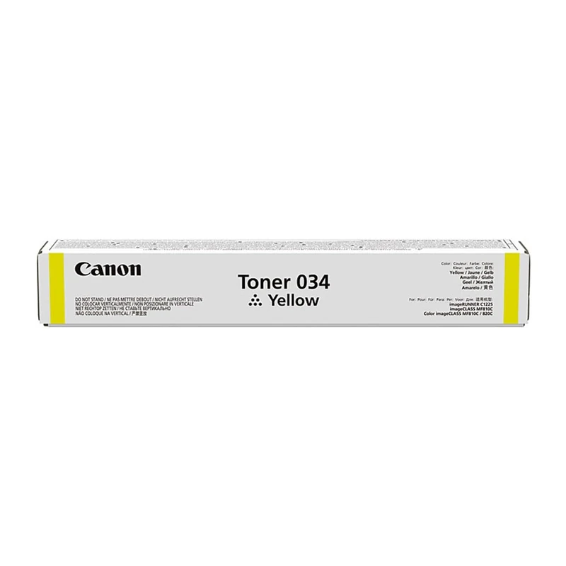 Canon 034 7300pages Yellow - Laser Toner & cartridges (Yellow, Laser, - Image 1