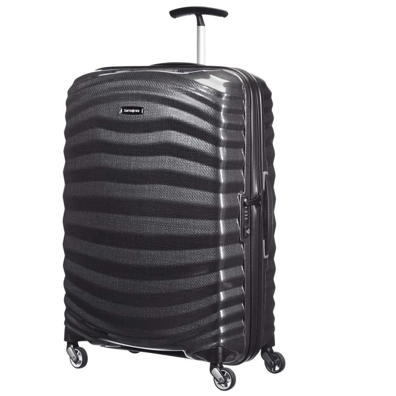 Samsonite Lite -Shock - Spinner M Suitcase, 69 cm, 73 l, Black (Black)