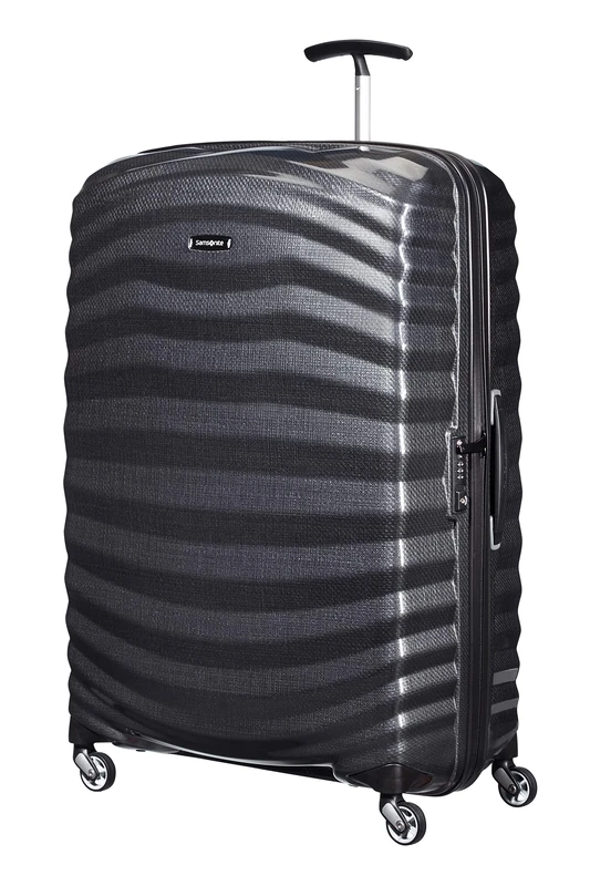 Samsonite Lite -Shock - Spinner XL Suitcase, 81 cm, 124 l, Black (Black)