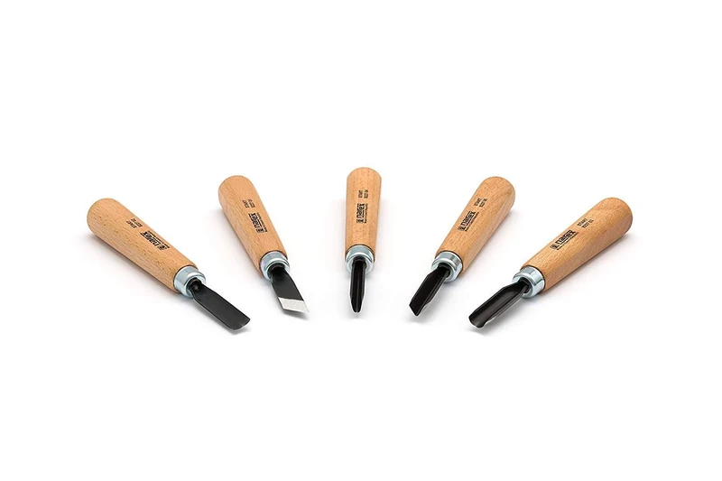 Narex Set of Carving chisels Start in Leather Tool roll