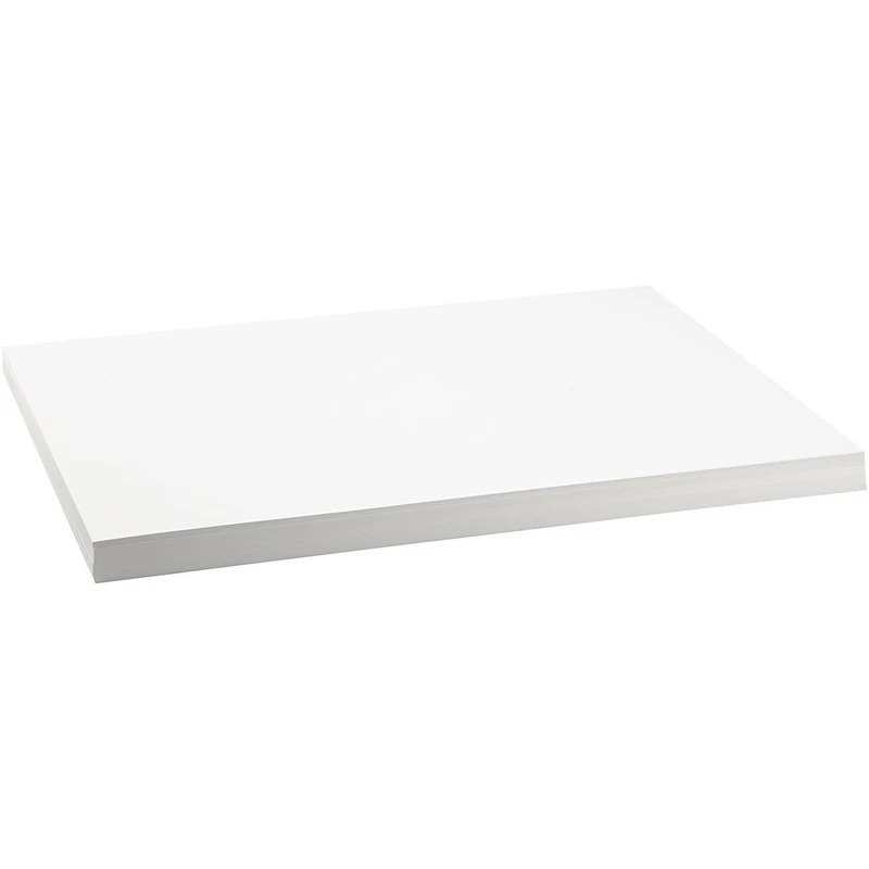 Card, A2 42x60 cm, 250 cm, white, 100sheets