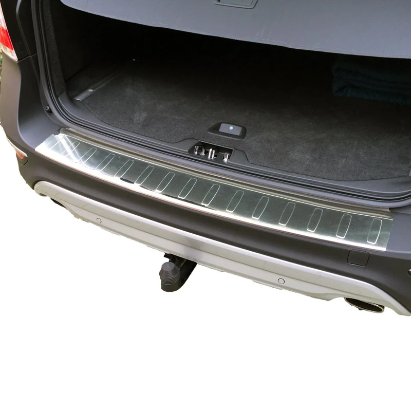 Avisa Stainless Rear Bumper Protector Compatible with Volvo XC70 Facelift 2013-2016 'Ribs'