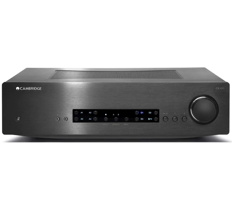 Cambridge Audio CXA80 – 80-Watt Integrated Amplifier, with built in DAC (Black)