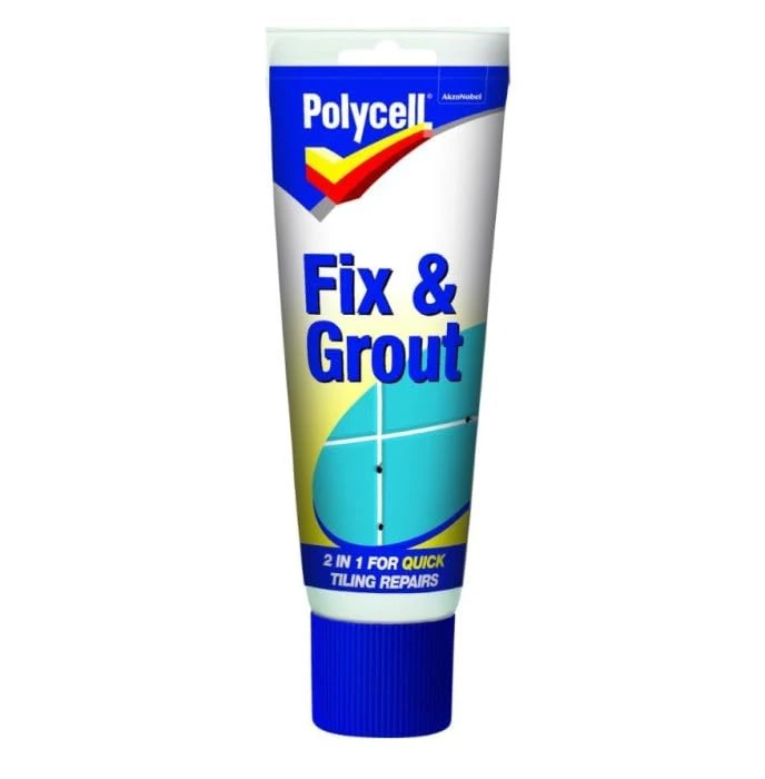 Polycell Tile Fix & Grout Tube 330g, White