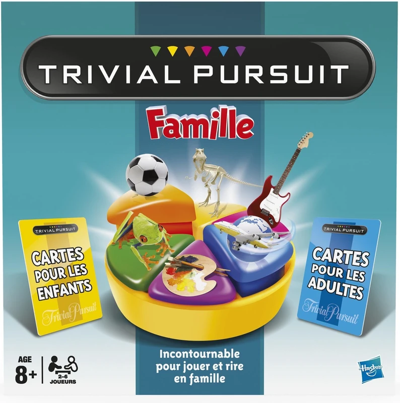 Hasbro 730135960 Trivial Pursuit Family Board Game