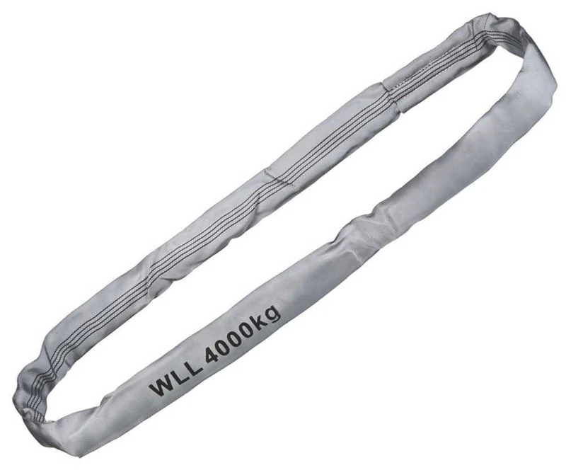 Round Sling WLL 4000 kg Grey Length 4 m Circumference 8 m